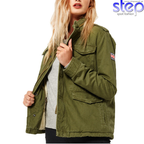 SUPERDRY Γυναικείο Μπουφάν WINTER ROOKIE MILITARY JACKET